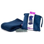 VIAGGI 4 in 1 Travel Blanket Combo - Blue